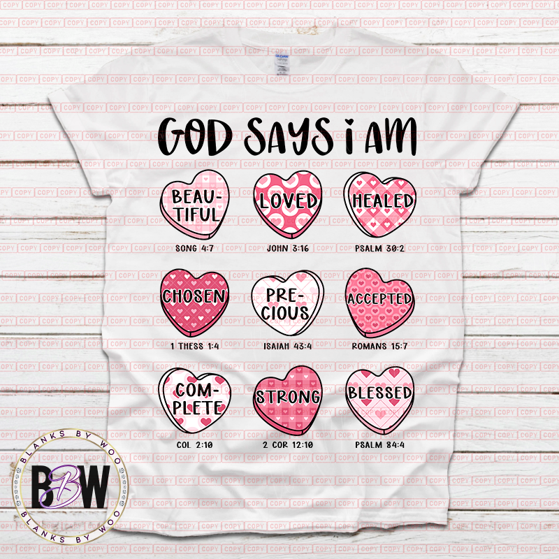 God Says I Am (Transfer)