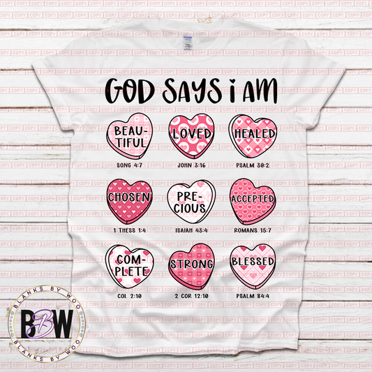 God Says I Am (Transfer)