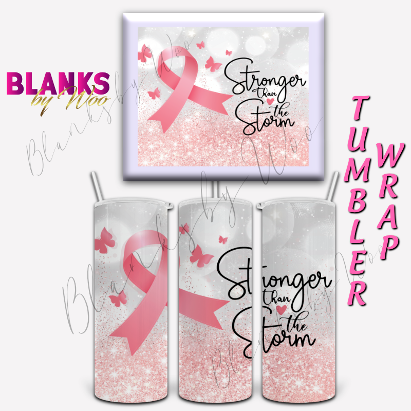 BCA Stronger Than the Storm Tumbler Wrap