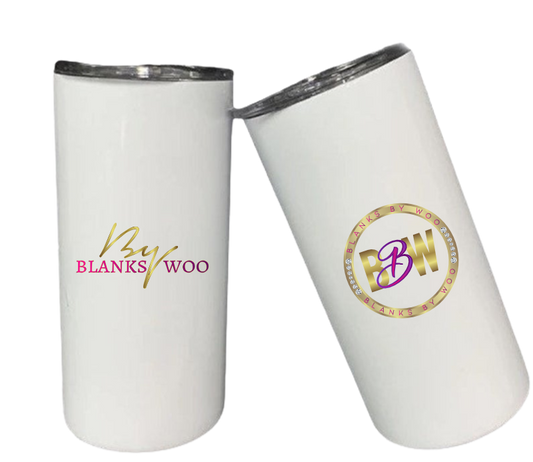 15 oz. Skinny Straight Sublimation Tumbler