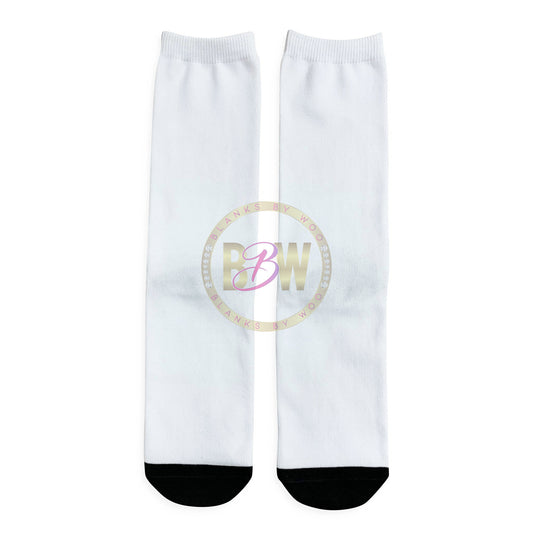Adult Sublimation Dress Socks