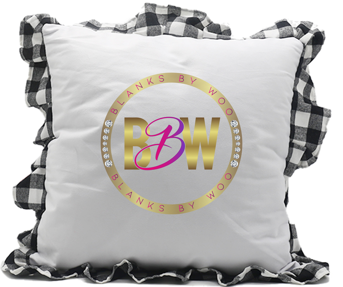 Sublimation Blank Buffalo Plaid Pillow Case