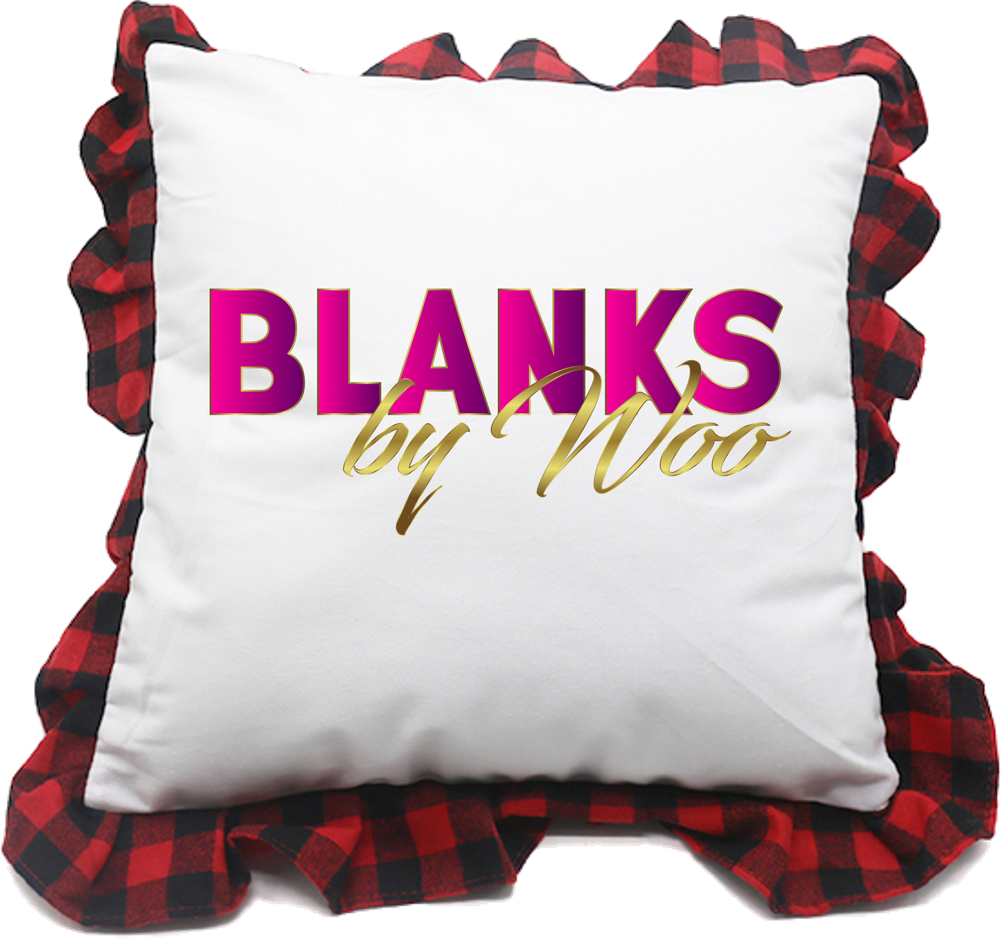 Sublimation Blank Buffalo Plaid Pillow Case