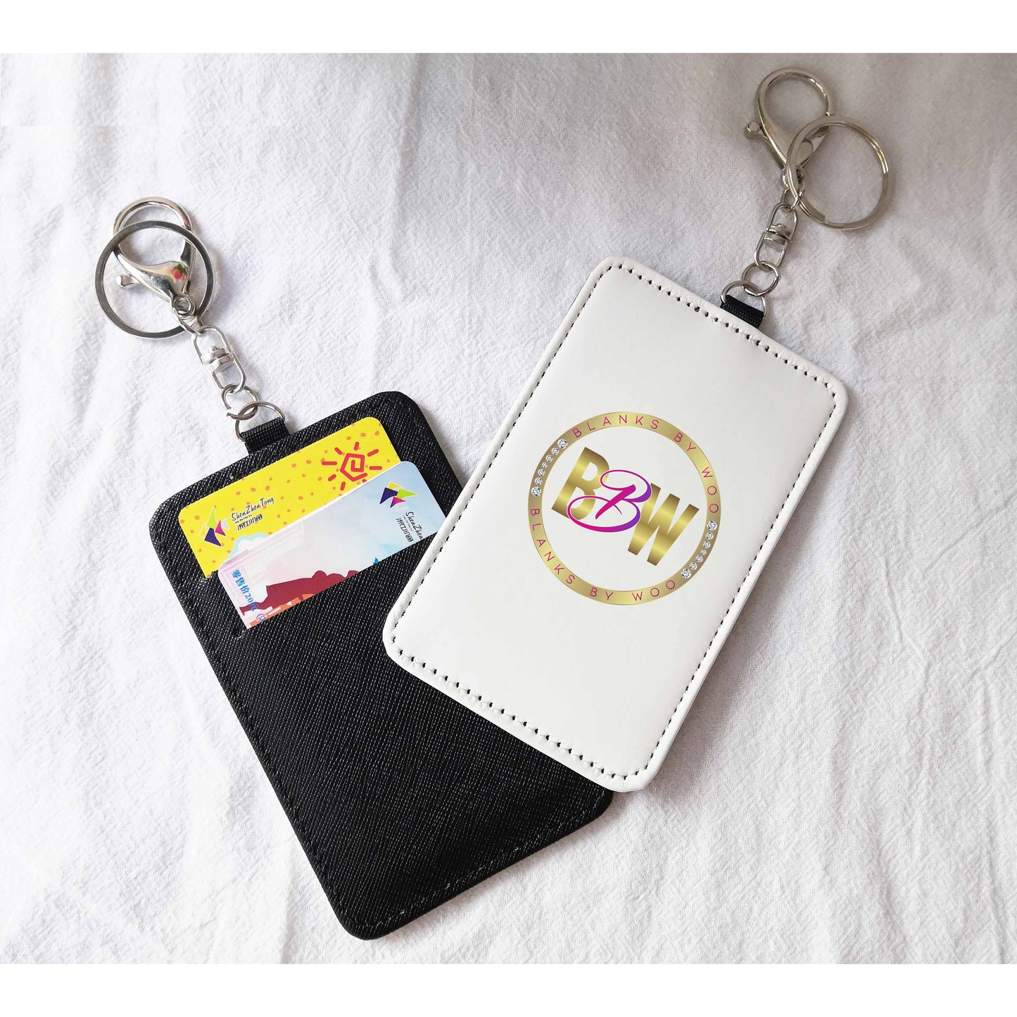 Sublimation PU Credit Card Holder / Keychain