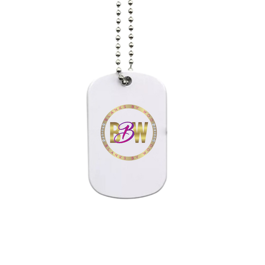 Double-Sided Aluminum Sublimation Dog Tags