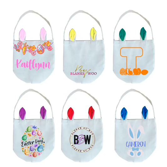 Sublimation Easter Bunny Basket/Bag