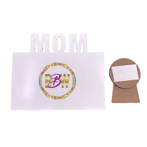 Sublimation MDF "Mom" Photo Frame