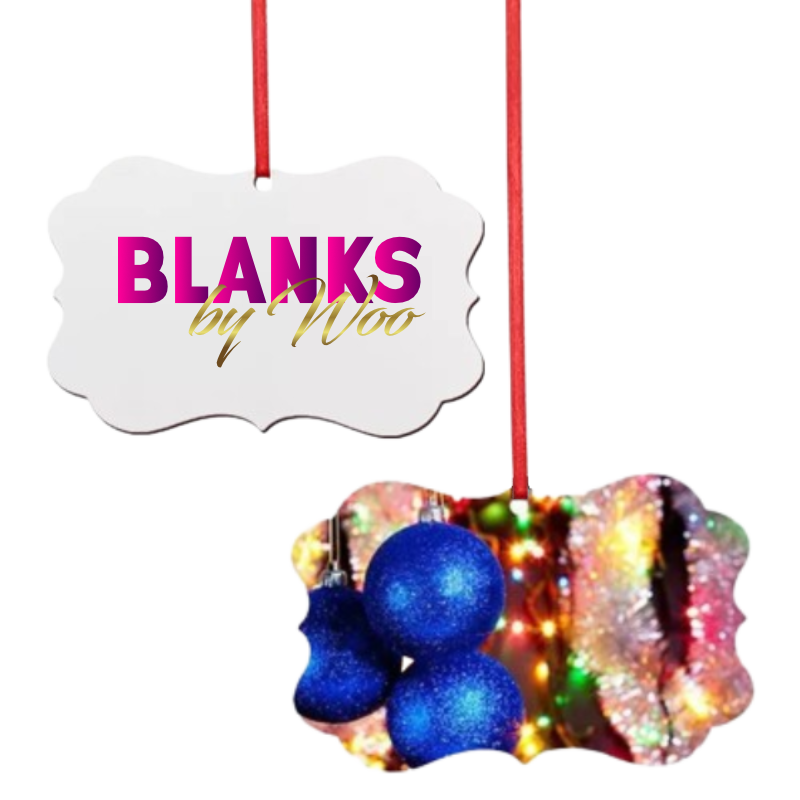 Aluminum Sublimation Christmas Ornaments