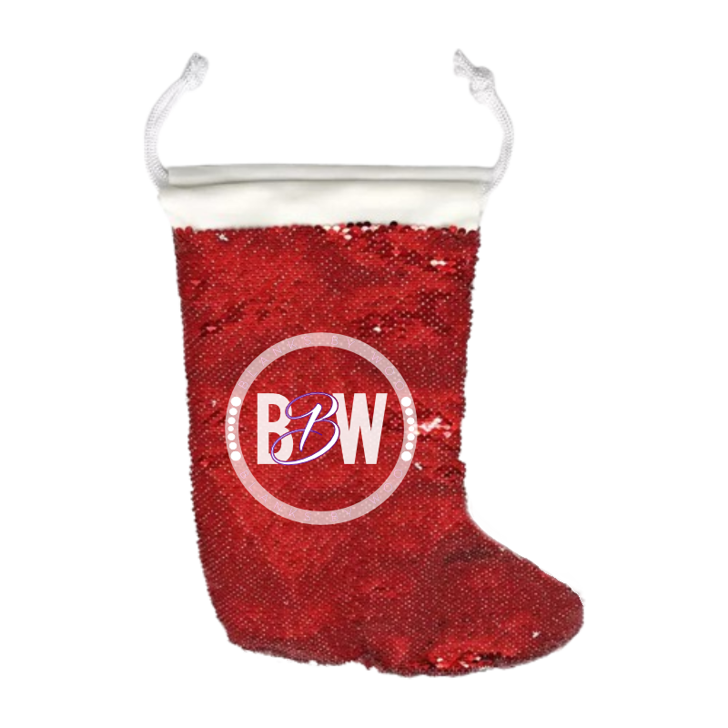 Sublimation Sequin Christmas Stockings