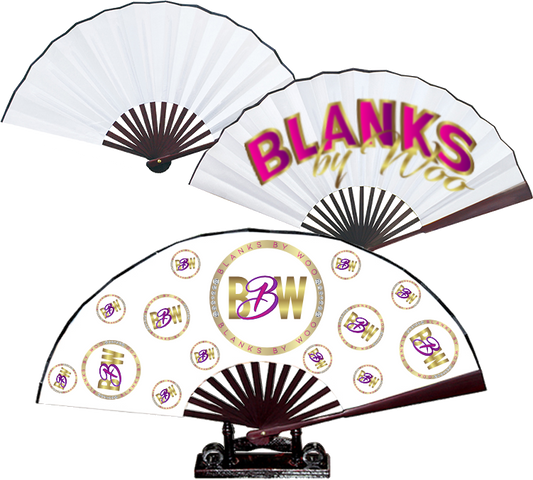 Sublimation Blank Folding Fan