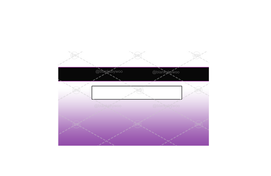 Basic Credit Card Template for Sublimation Aluminum Cards