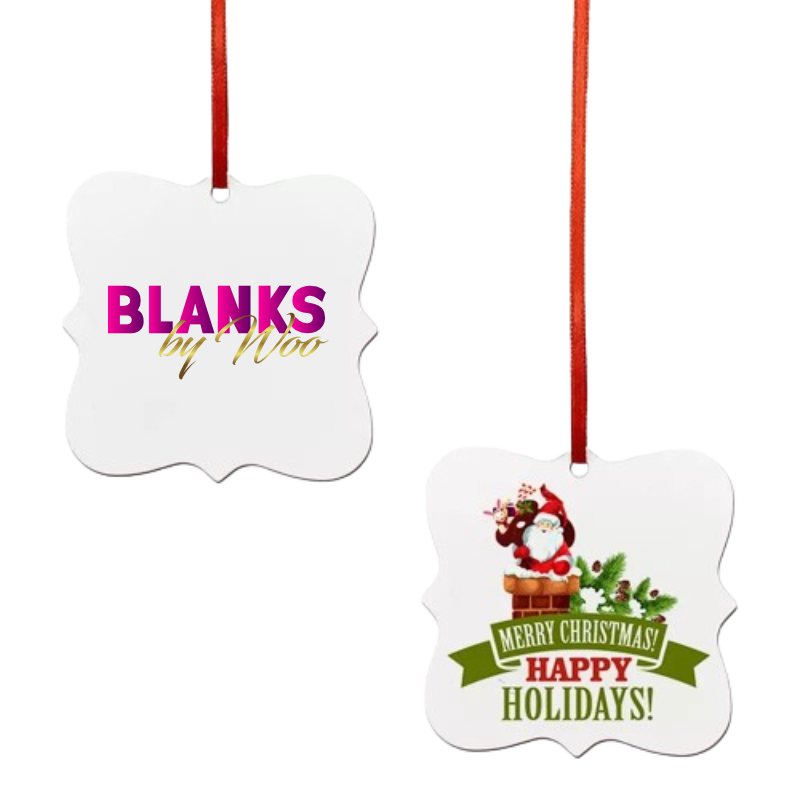 Aluminum Sublimation Christmas Ornaments