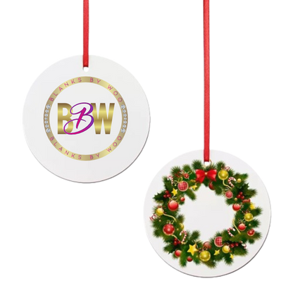 Aluminum Sublimation Christmas Ornaments