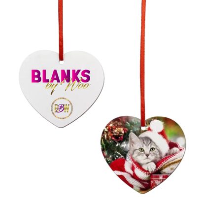 Aluminum Sublimation Christmas Ornaments