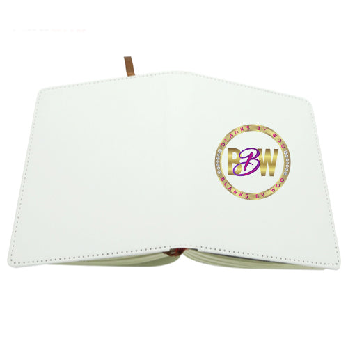 4Pcs Sublimation Journal Blank Note Books Sublimation Note Books for School  Office (23X14.5cm, A6) 