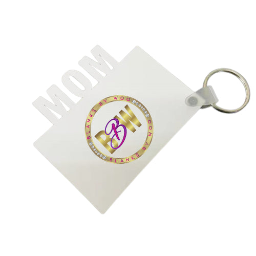 Bucherry 216 Pcs Double Sided Sublimation Keychain Heat Transfer DIY MDF  Blank Keychains Blanks Bulk Sublimation Key Chains for Christmas Graduation