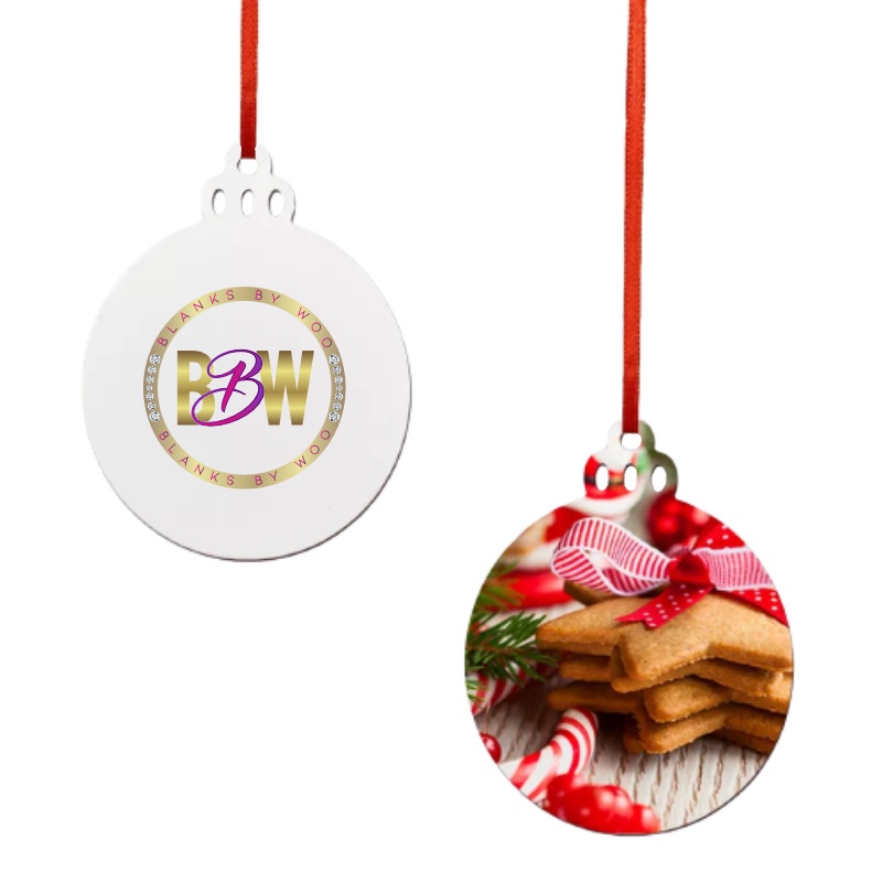 Aluminum Sublimation Christmas Ornaments