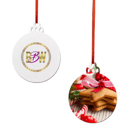 Aluminum Sublimation Christmas Ornaments